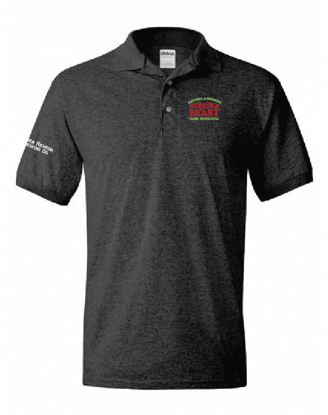 Strainge Beast Dark heather polo