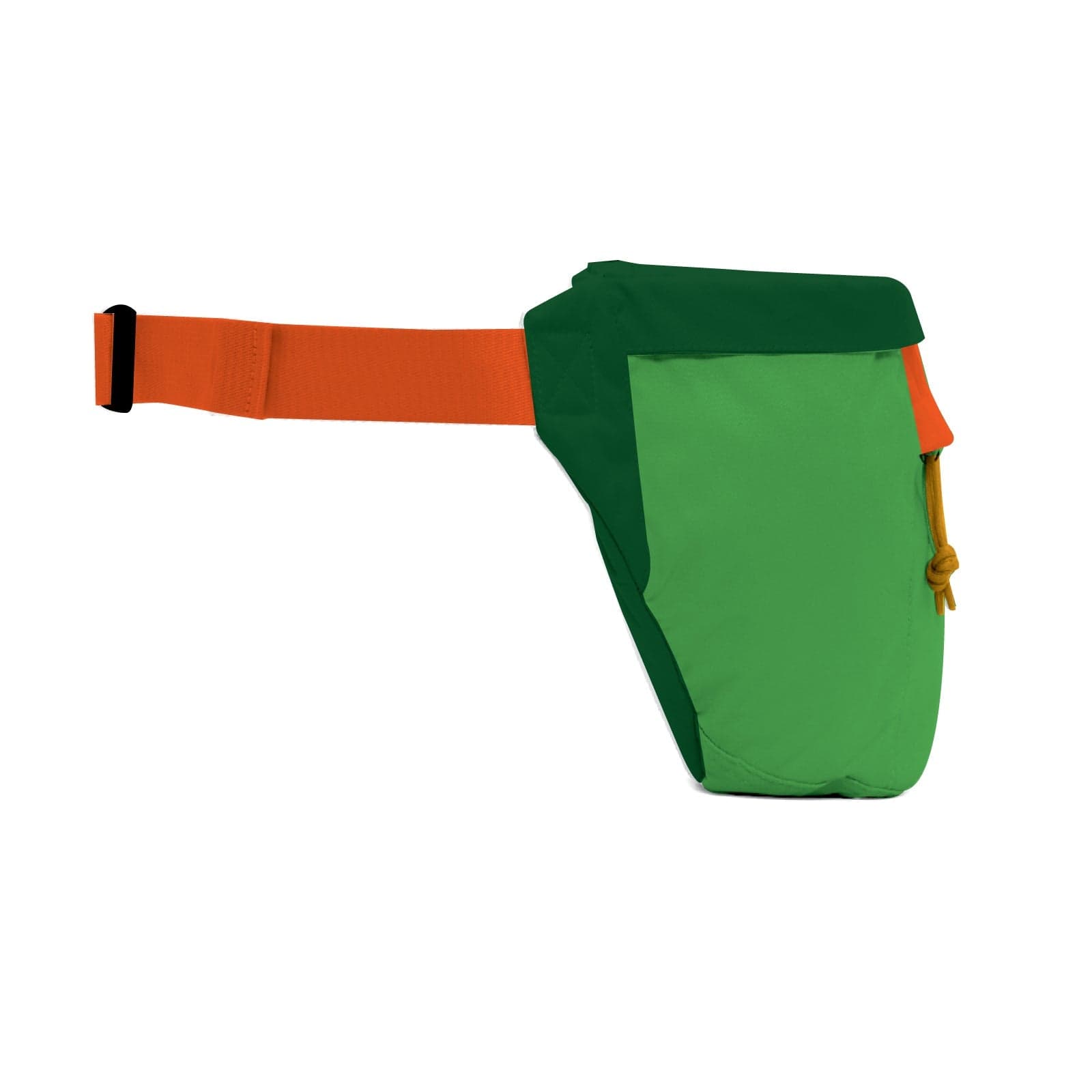 Sierra Nevada green fanny pack - side view