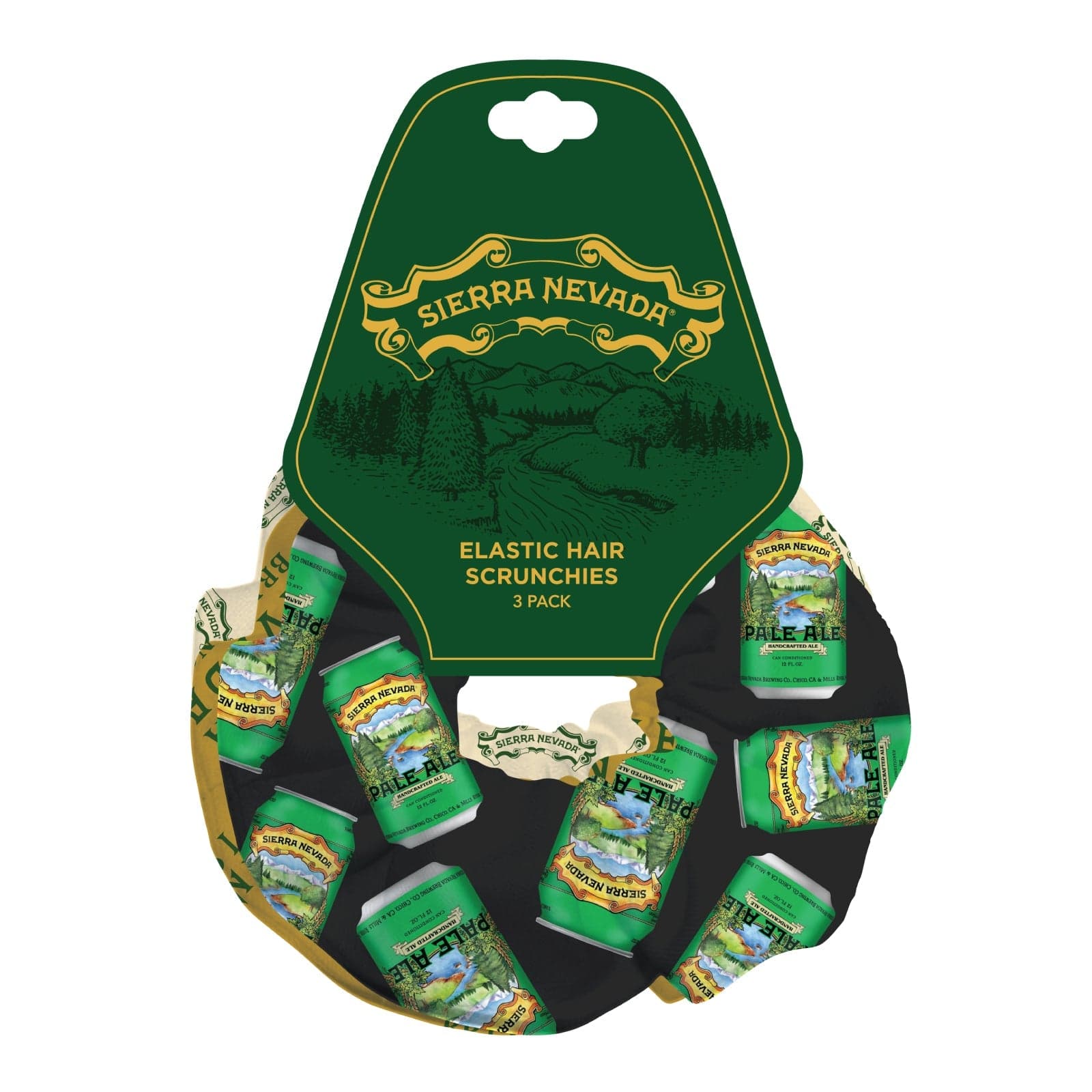 Sierra Nevada 3 pack of hair scrunchies